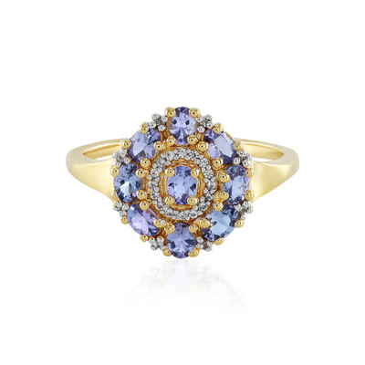 Tanzanite Silver Ring