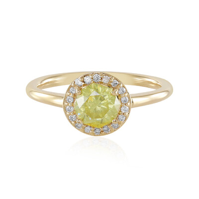 14K Sphalerite Gold Ring (AMAYANI)