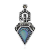 Abalone Shell Silver Pendant