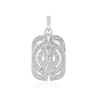 Zircon Silver Pendant