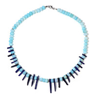 Lapis Lazuli Silver Necklace