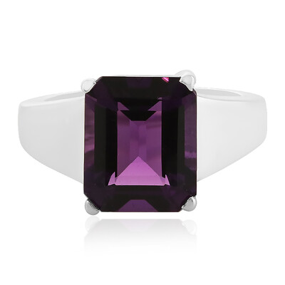 Amethyst Silver Ring