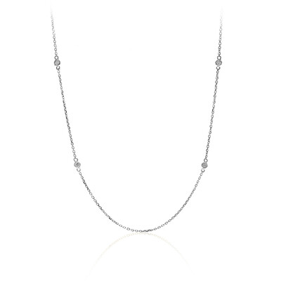 14K SI2 (H) Diamond Gold Necklace (CIRARI)