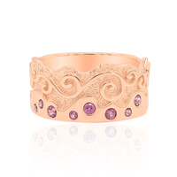 Rhodolite Silver Ring