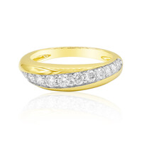 14K IF (D) Diamond Gold Ring