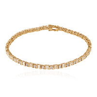 14K SI2 (H) Diamond Gold Bracelet (CIRARI)