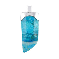 Atacama Opal Silver Pendant (Bali Barong)