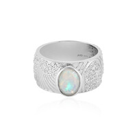 Welo Opal Silver Ring (SAELOCANA)