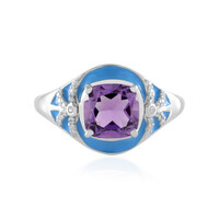 Amethyst Silver Ring