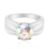 Moonlight Topaz Silver Ring