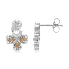 Madagascan Colour Change Garnet Silver Earrings