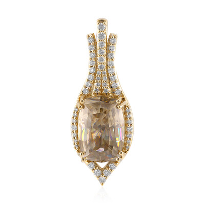 14K Namibian Cerussite Gold Pendant (de Melo)