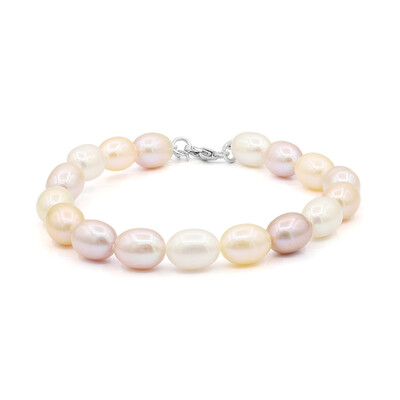 Freshwater pearl Silver Bracelet (TPC)