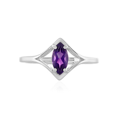 Amethyst Silver Ring