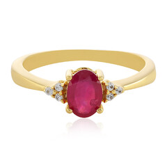 Madagascar Ruby Silver Ring