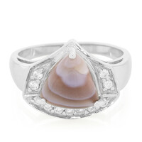 Botswana Agate Silver Ring
