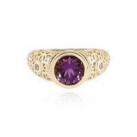9K Uruguayan Amethyst Gold Ring (Ornaments by de Melo)