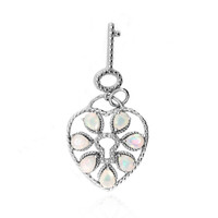 Welo Opal Silver Pendant