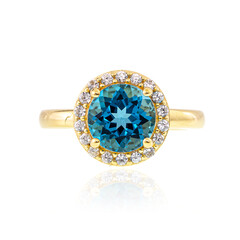 Marambaia Topaz Silver Ring