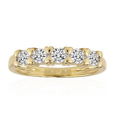 18K IF (D) Diamond Gold Ring
