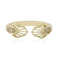 9K I2 Champagne Diamond Gold Ring (Ornaments by de Melo)