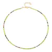 Peridot Silver Necklace