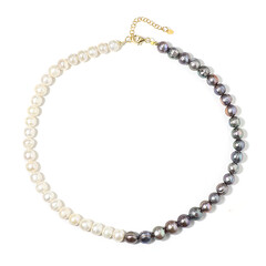 Freshwater pearl Silver Necklace