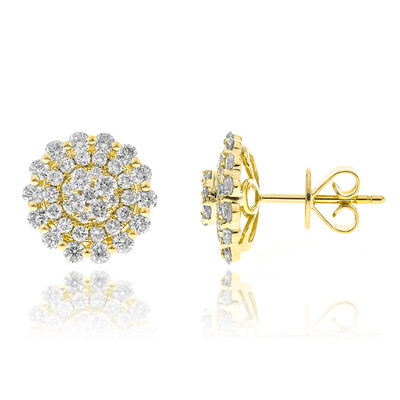 14K I1 (H) Diamond Gold Earrings (CIRARI)