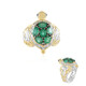 Zambian Emerald Silver Ring (Gems en Vogue)