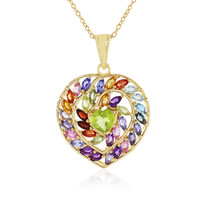 Peridot Silver Necklace