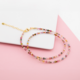 Fancy Tourmaline Silver Necklace