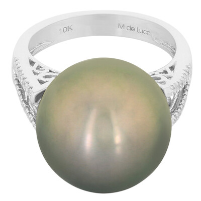 10K Tahitian Pearl Gold Ring
