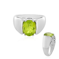 Arizona Peridot Silver Ring