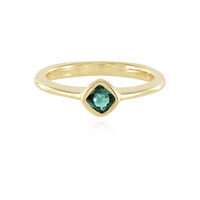 Indicolite Silver Ring (Adela Silber)