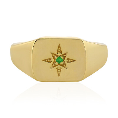 Tanzanian Tsavorite Silver Ring