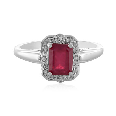 Madagascar Ruby Silver Ring