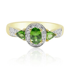 14K Tsavorite Gold Ring