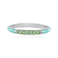 Kenya Tsavorite Silver Ring
