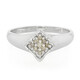 Chocolate Diamond Silver Ring