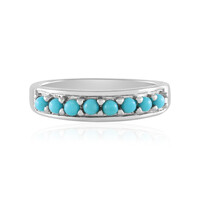 Sleeping Beauty Turquoise Silver Ring