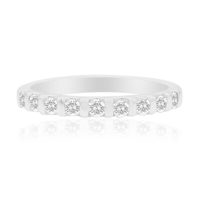 I1 (G) Diamond Silver Ring (Annette)