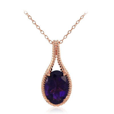 Moroccan Amethyst Silver Necklace