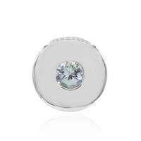 Unheated Tanzanite Silver Pendant