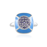 Madagascar Iolite Silver Ring