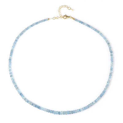 Brazilian Aquamarine Silver Necklace