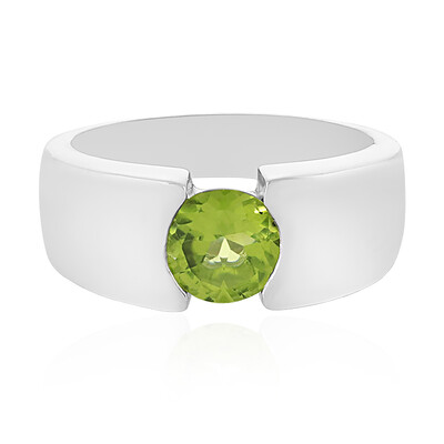 Peridot Silver Ring