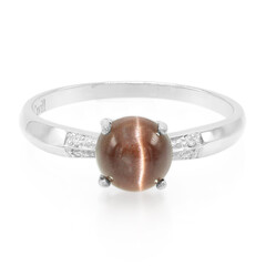 Cat´s Eye Scapolite Silver Ring