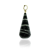 Seraphinite Silver Pendant (CUSTODANA)