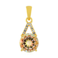 Luna Quartz Silver Pendant