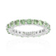 Tanzanian Tsavorite Silver Ring
